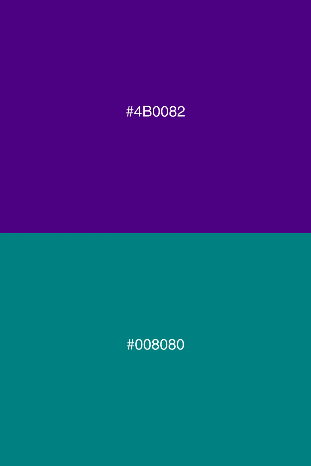 Cool contrast for modern designs.