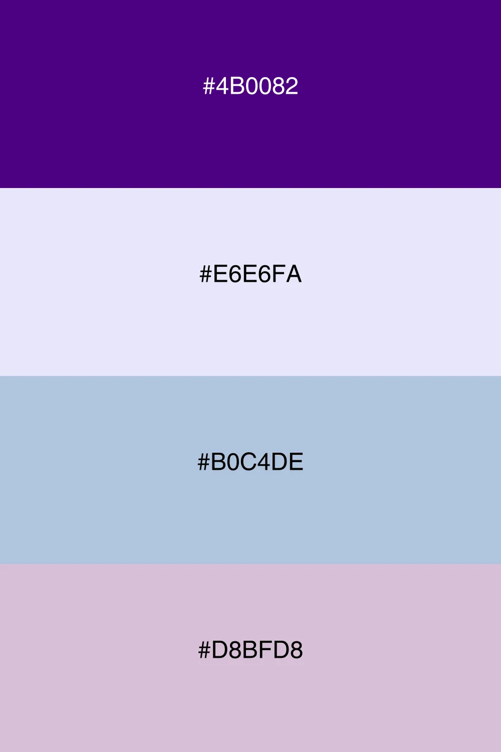 A serene palette evoking dreams and tranquility.