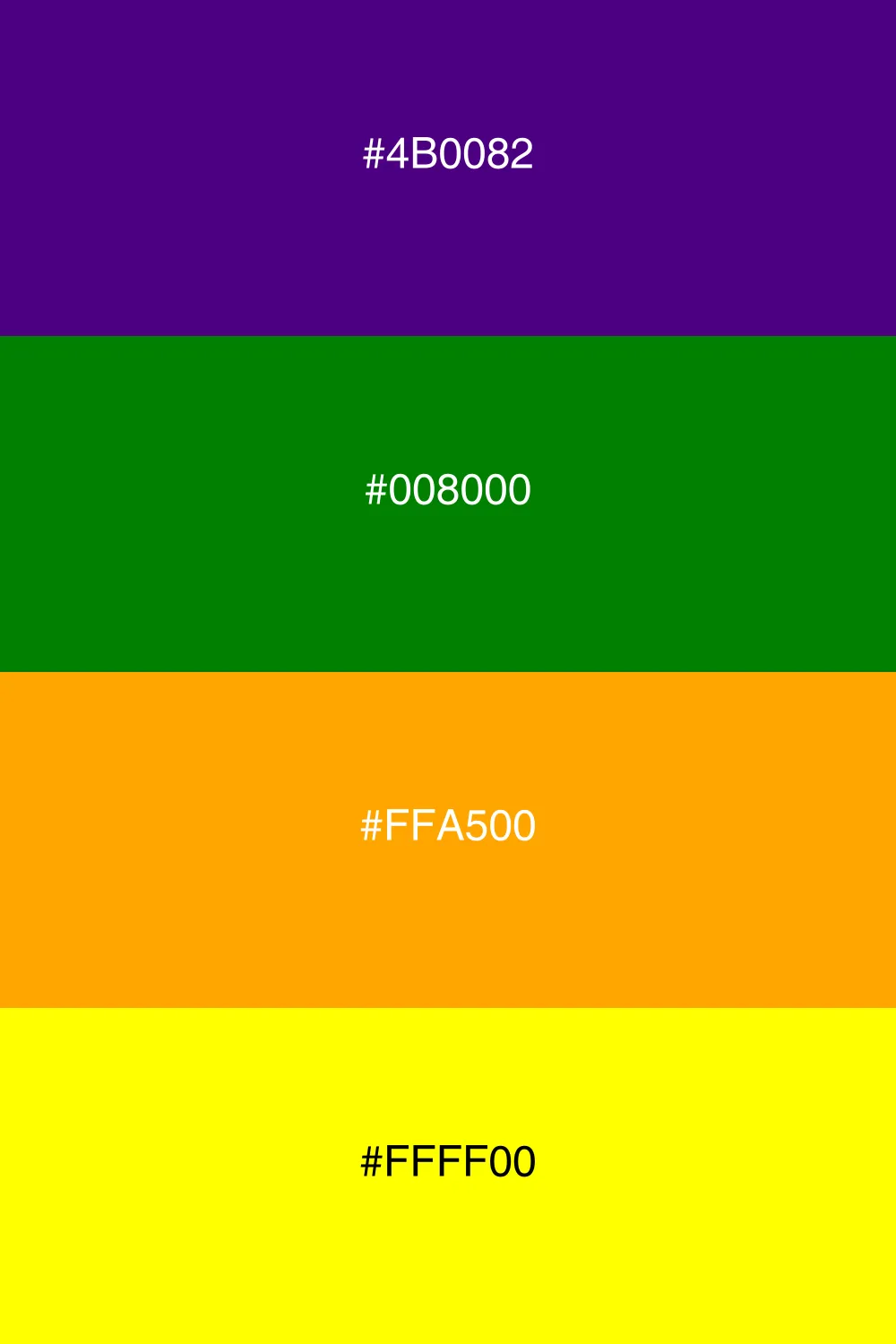 Rich and diverse color palette.