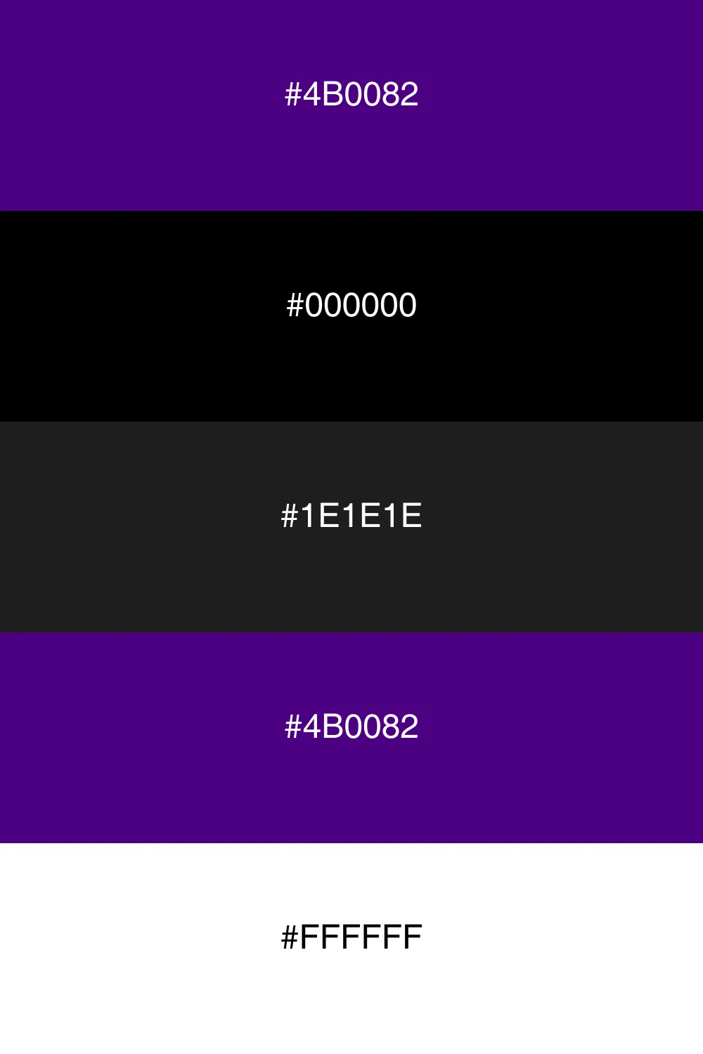 A dark and elegant palette perfect for night themes.