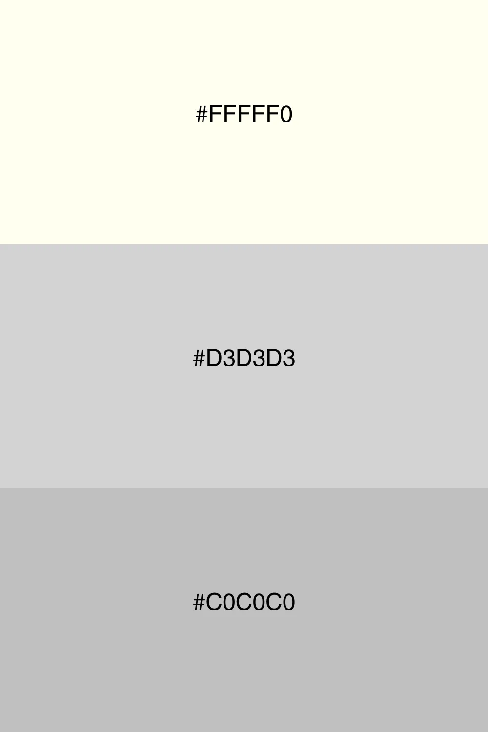 Subtle and sophisticated color blend.