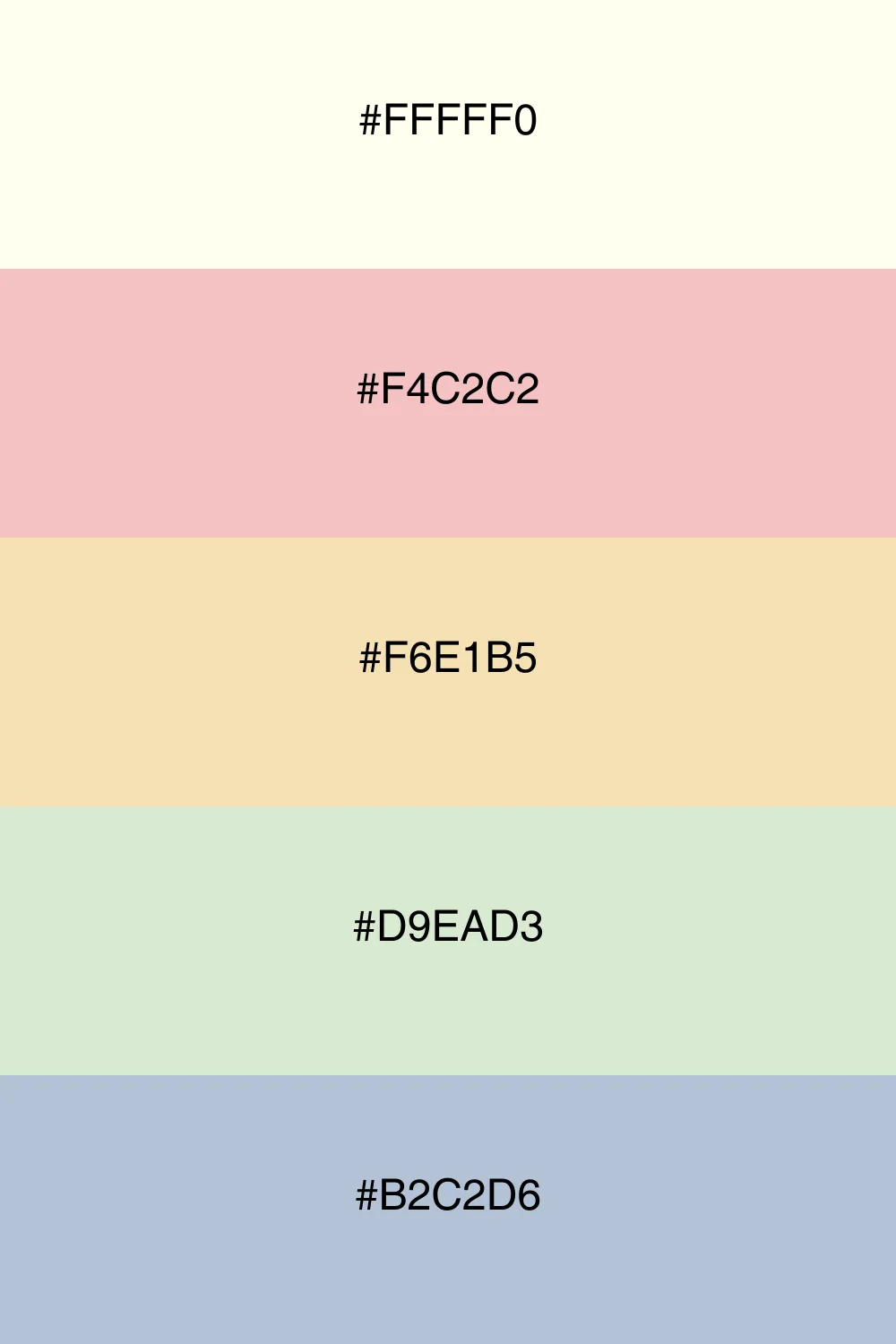 A cheerful and fresh palette inspired by spring blossoms.