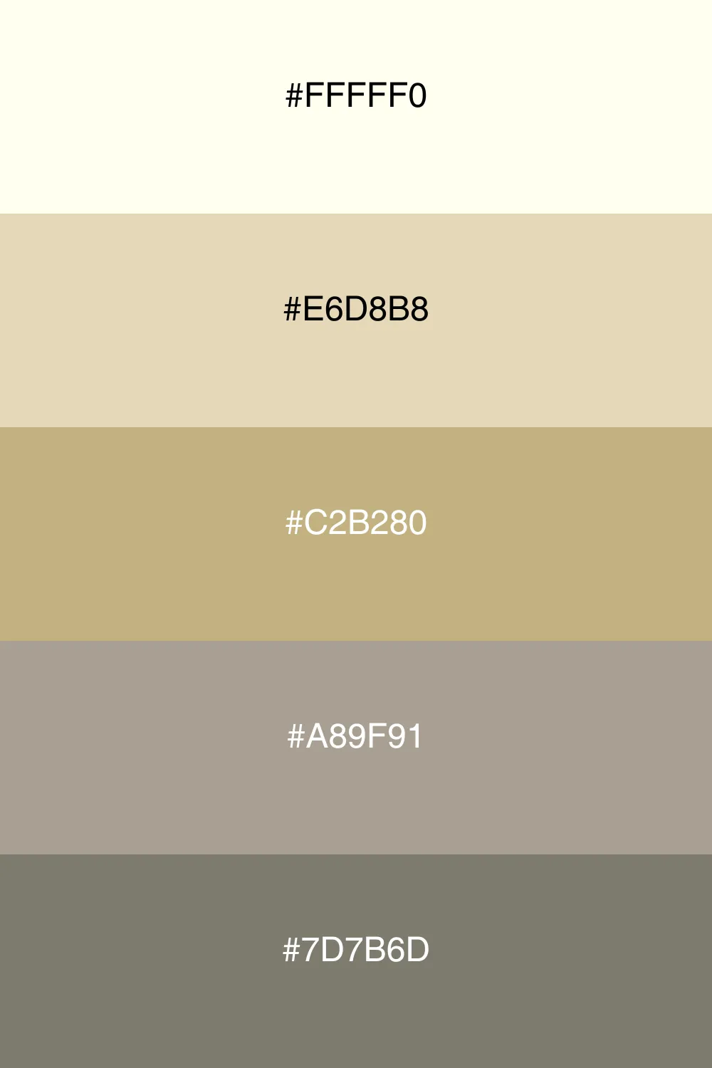 A soft and sophisticated palette with warm neutrals.