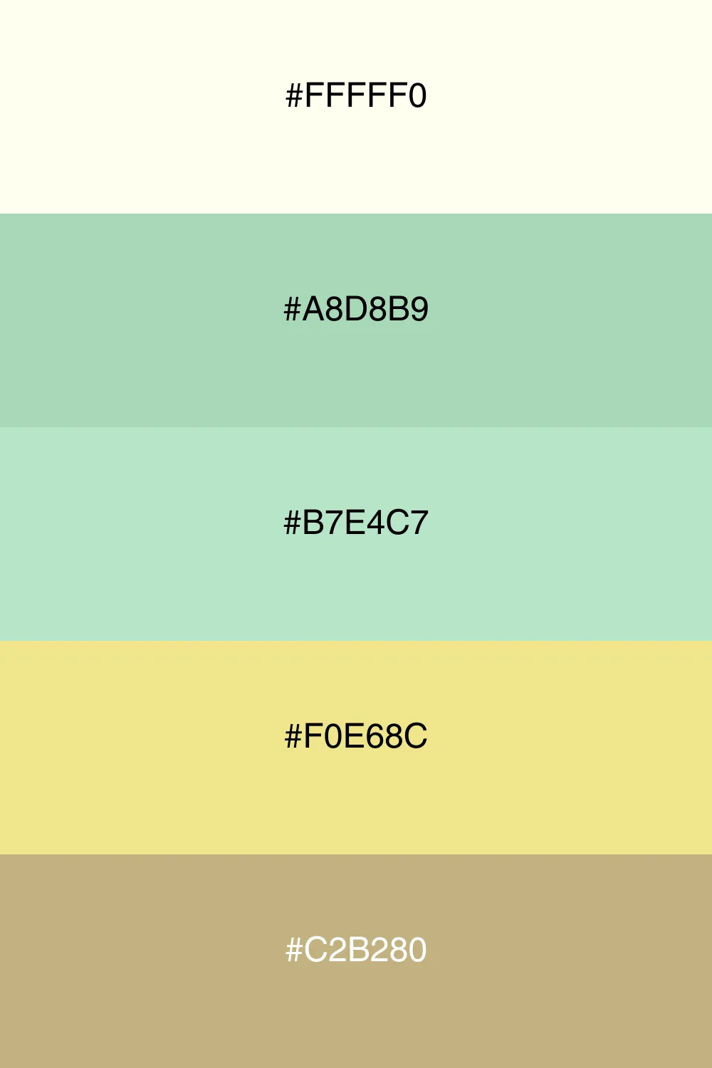 An earthy palette inspired by the tranquility of forests.