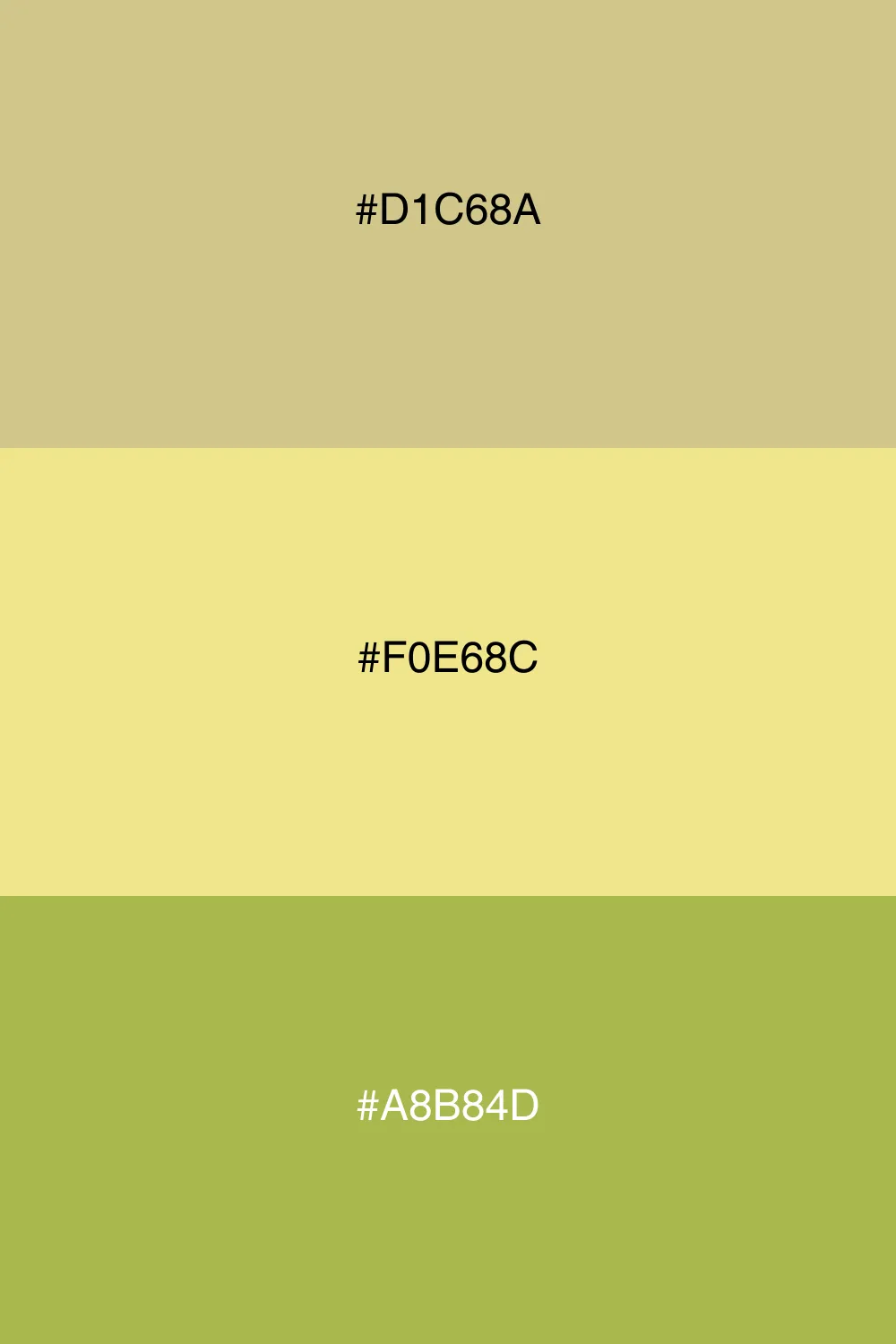 Harmonious colors for a soothing palette.