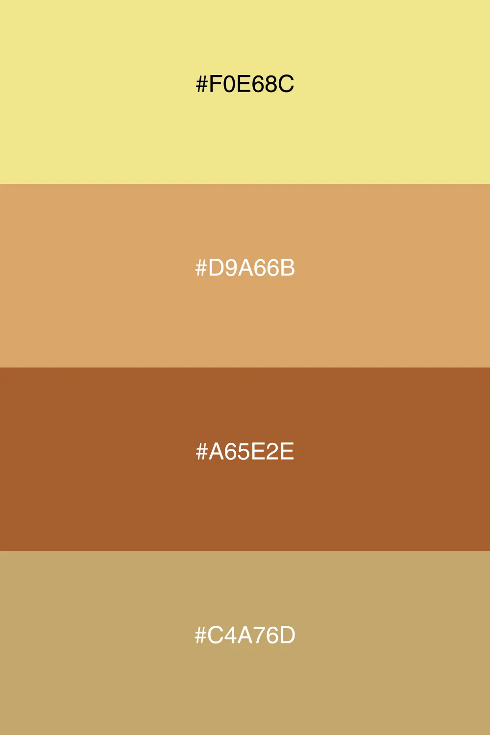 An autumn-inspired palette with rich, warm colors.