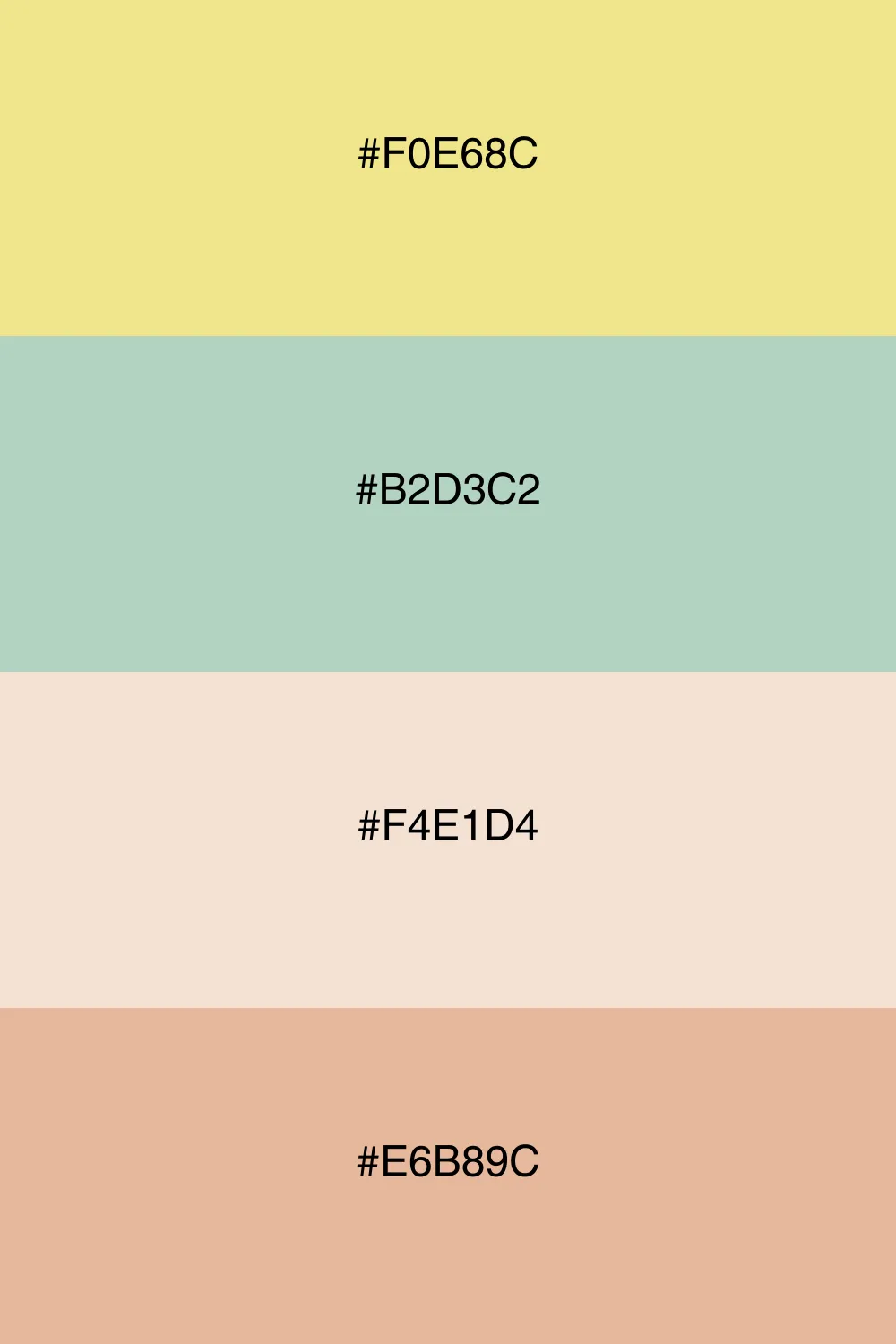 A light and airy palette evoking a gentle breeze.