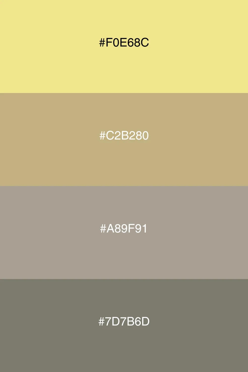 An elegant neutral palette with earthy tones and sophistication.