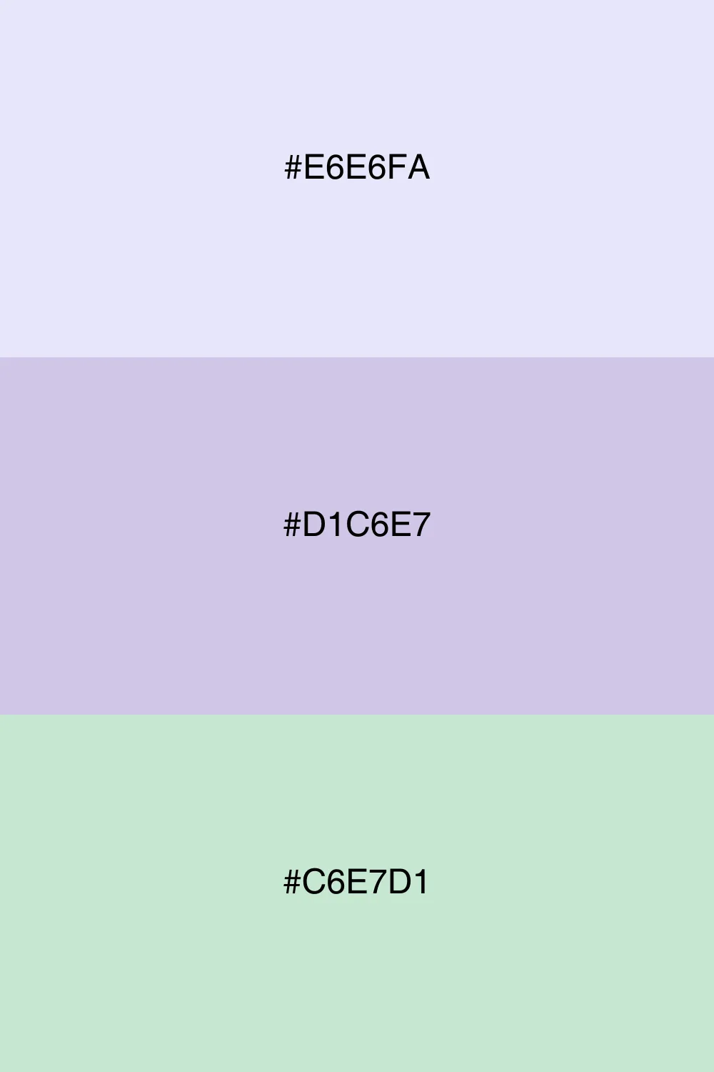 Gentle harmony with similar hues.