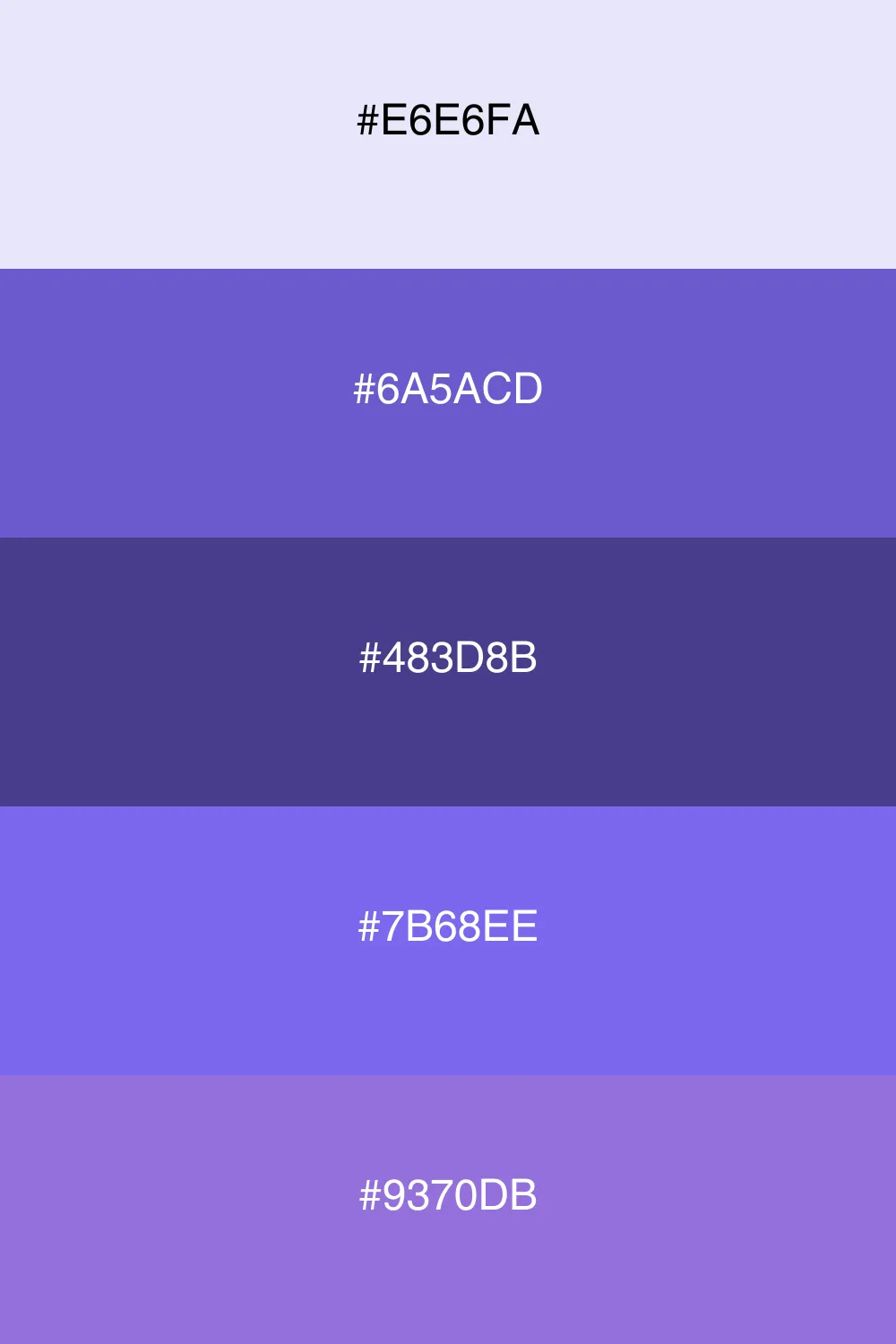 A mystical palette inspired by the colors of twilight.