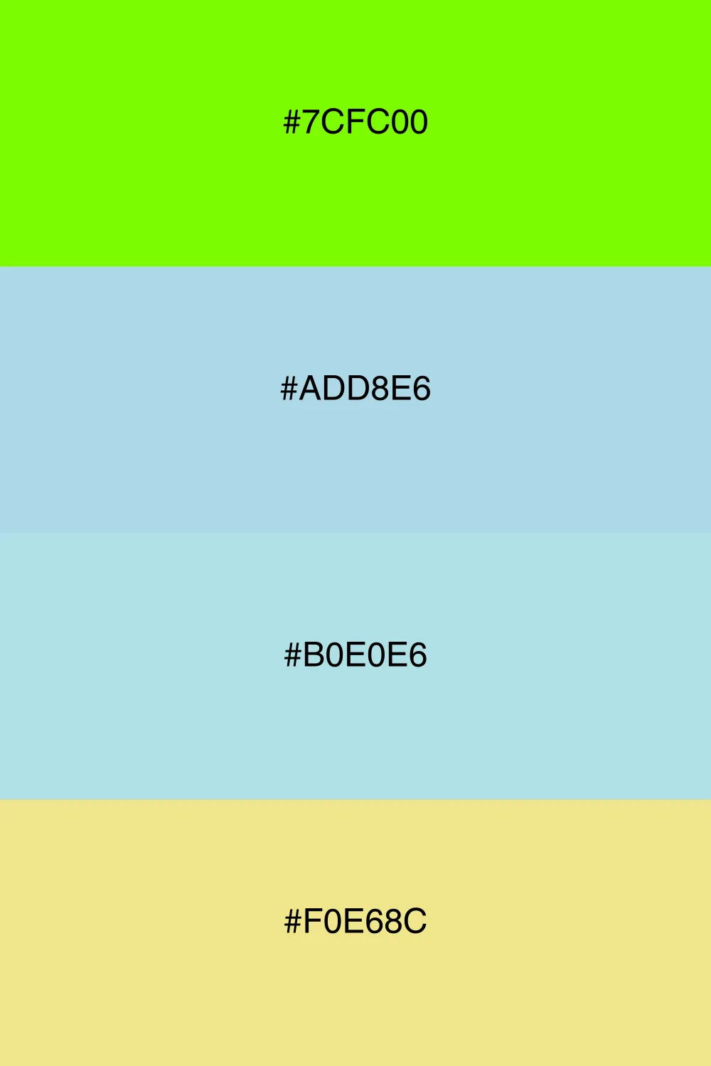 A refreshing and calm palette reminiscent of a cool breeze.