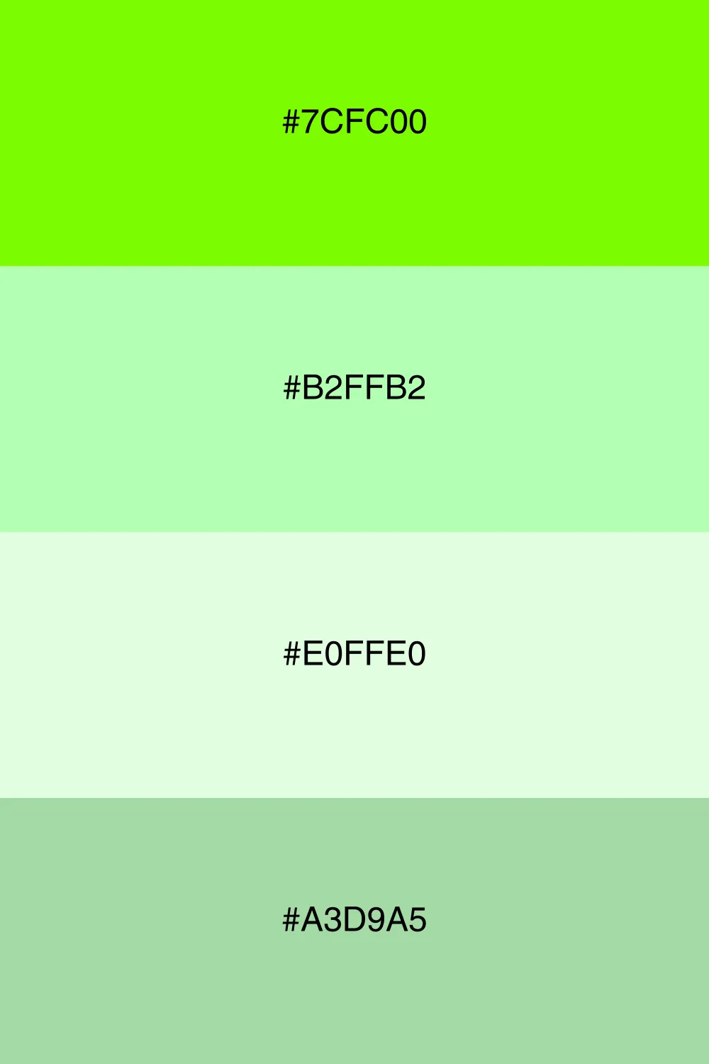 A soft and fresh pastel palette inspired by nature.