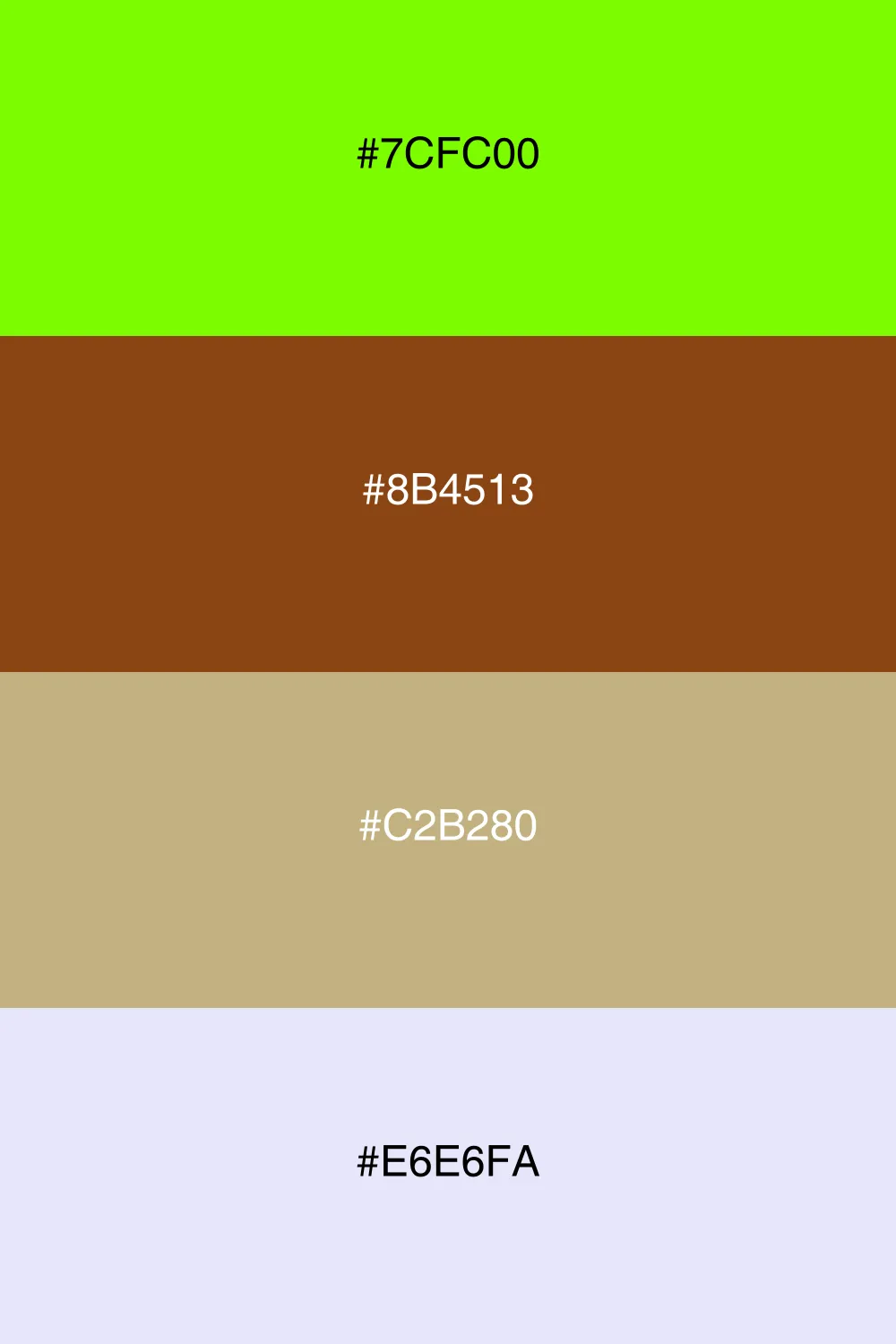 An inviting rustic palette with warm earthy tones.