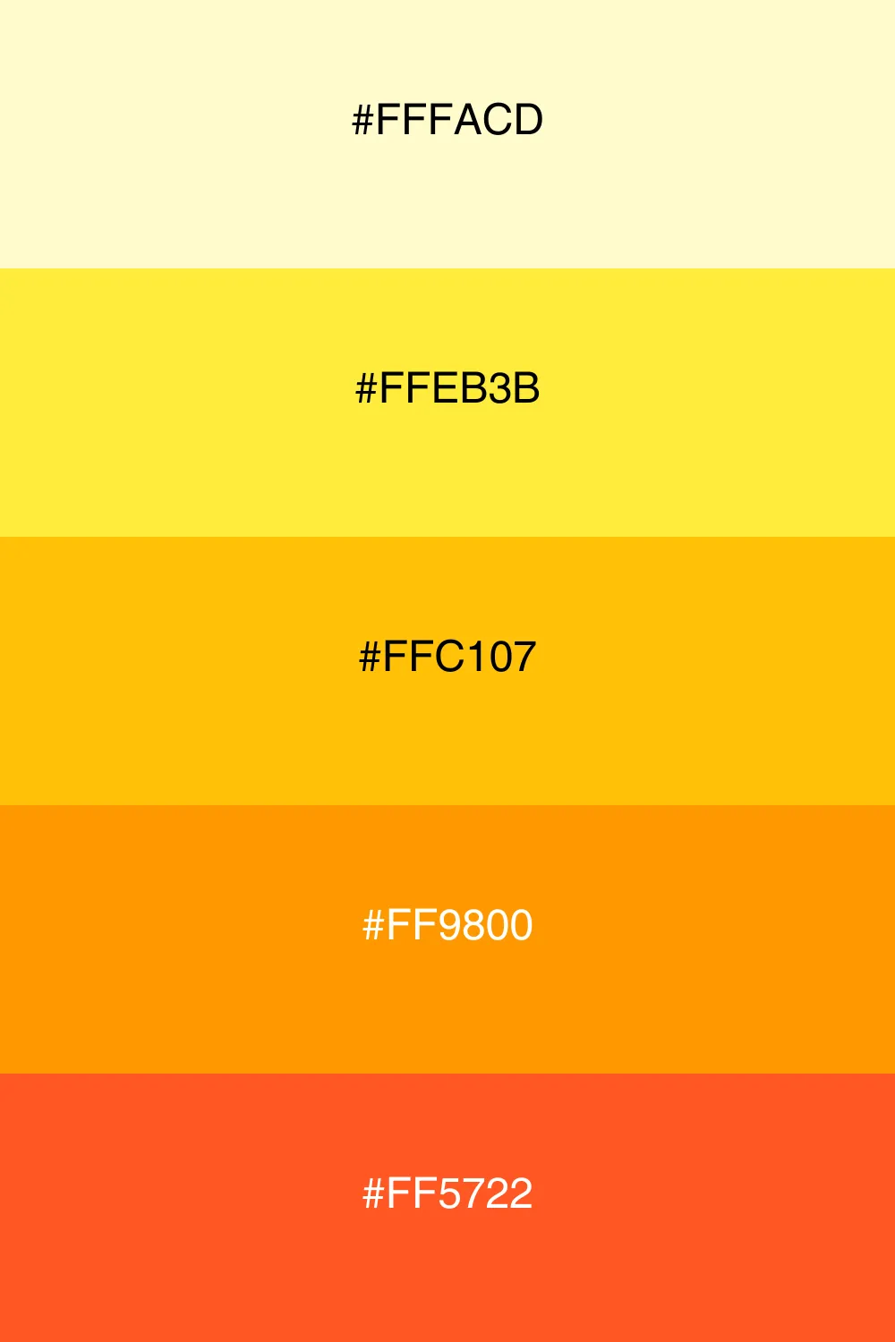 A warm palette reminiscent of a beautiful sunset.
