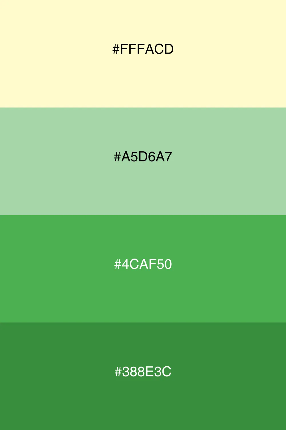 A fresh and natural palette with a cool vibe.