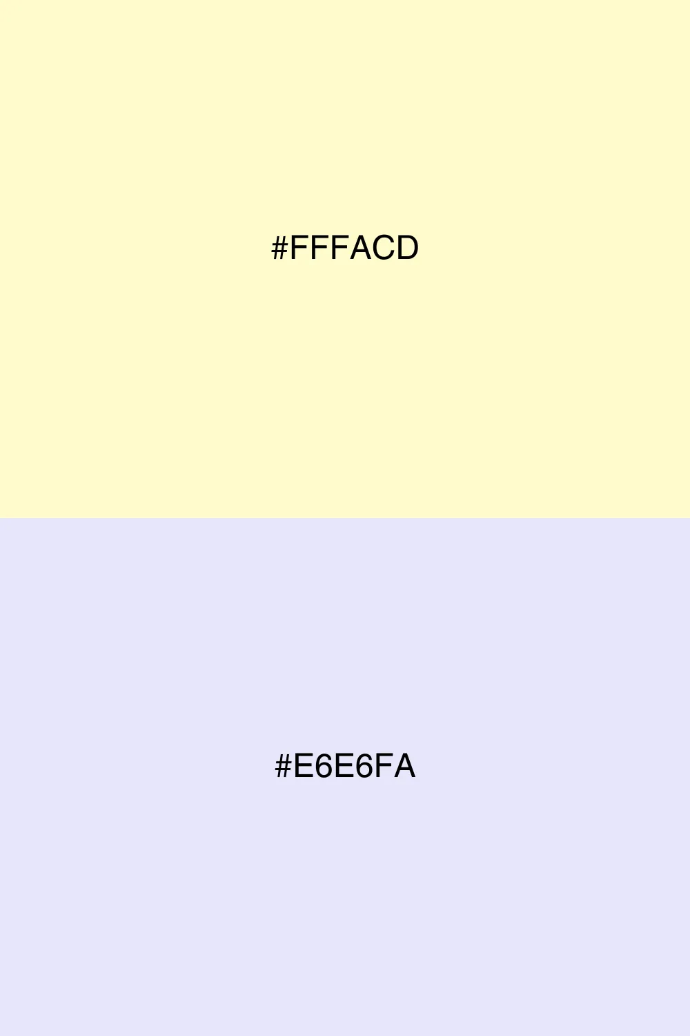 Soft contrast for a calming effect.