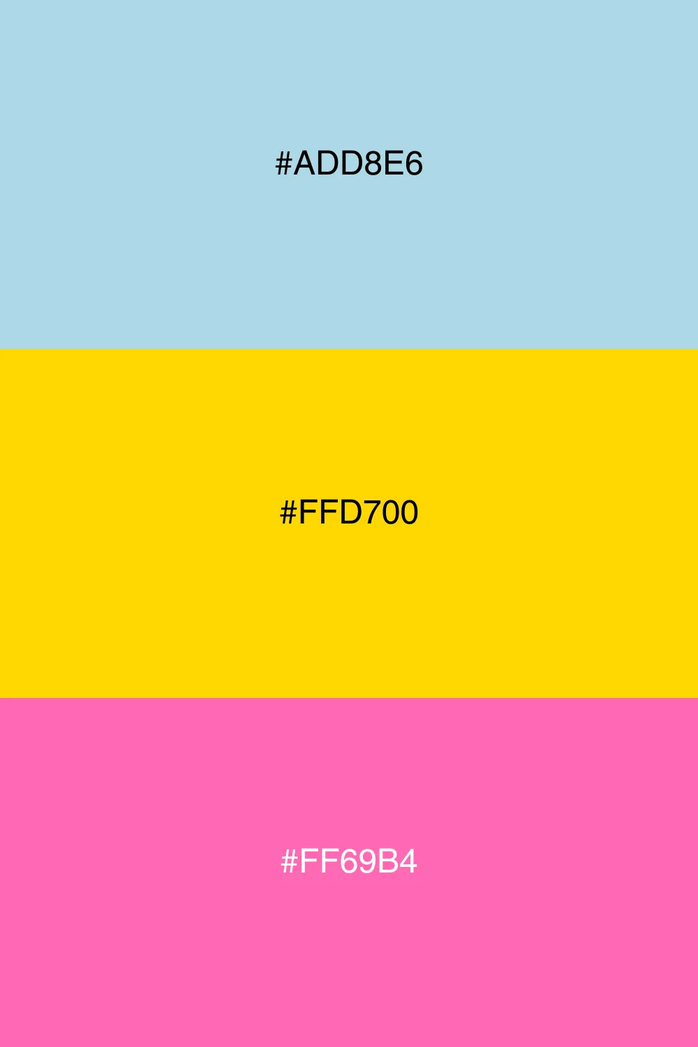 Playful and cheerful color combination.