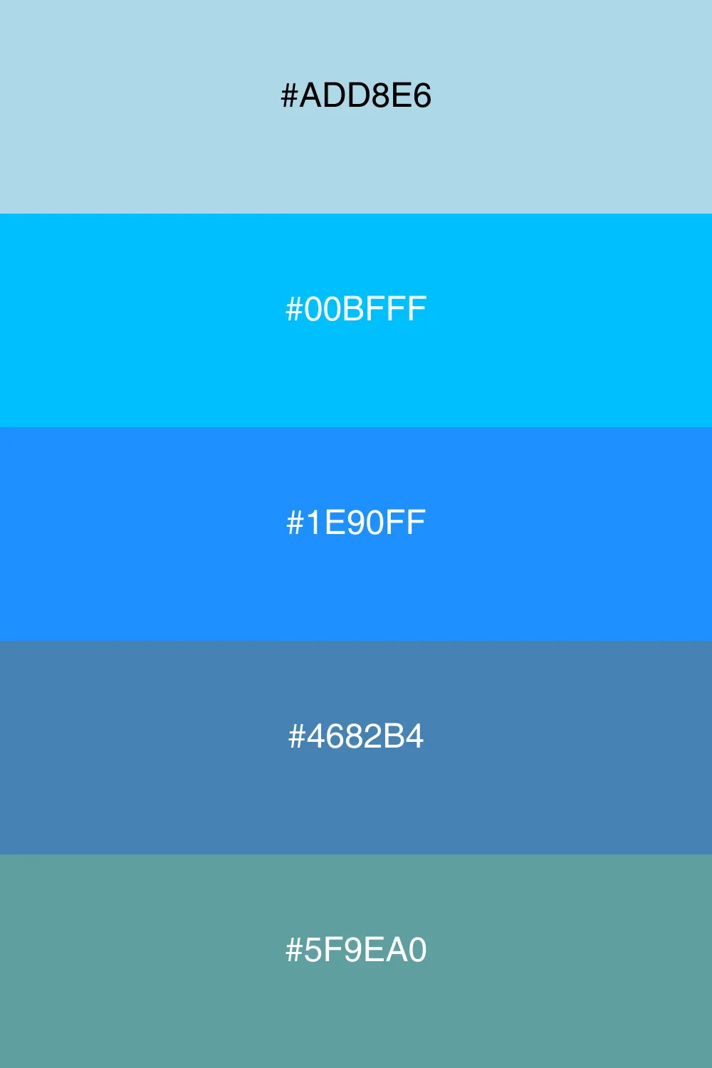 A vibrant palette reflecting the freshness of ocean breezes.