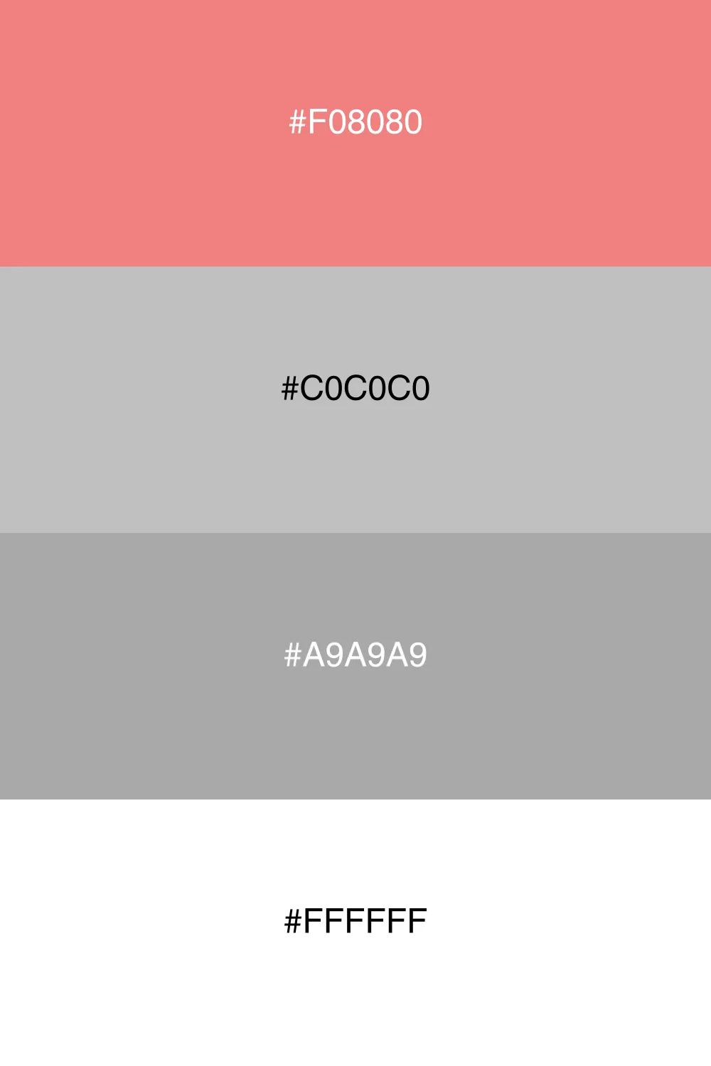An elegant and soft palette with a feminine touch.