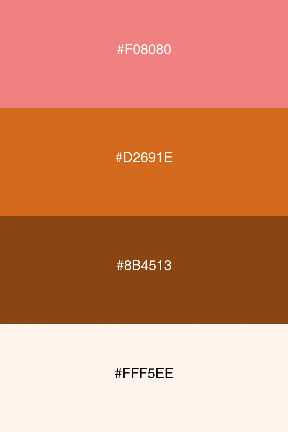 A nostalgic palette with warm, vintage-inspired colors.