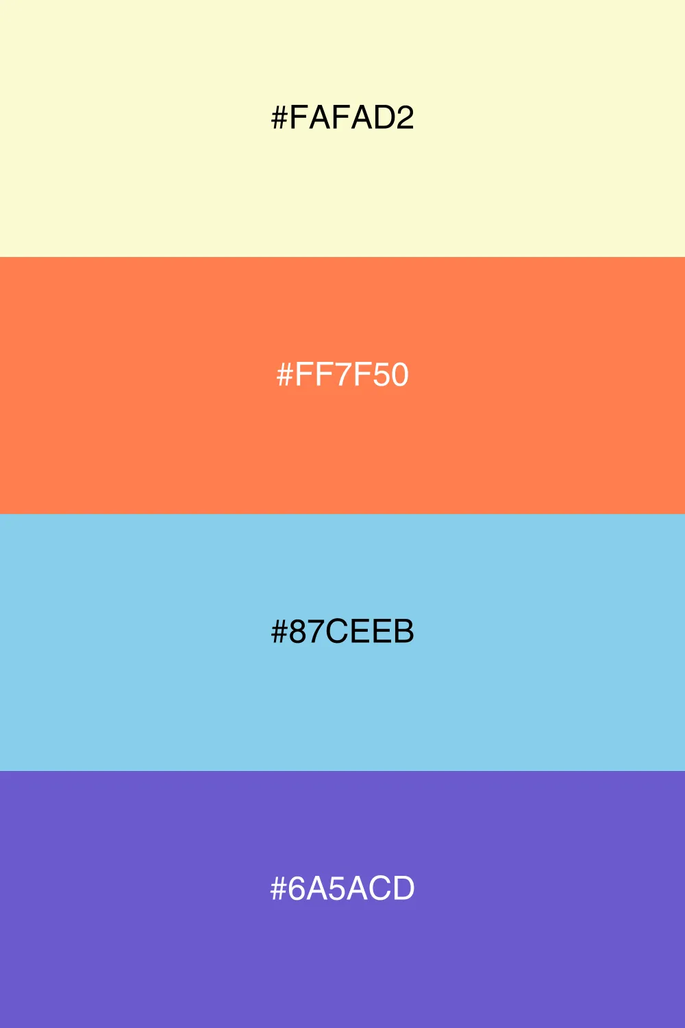Vibrant and cheerful, great for summer themes.