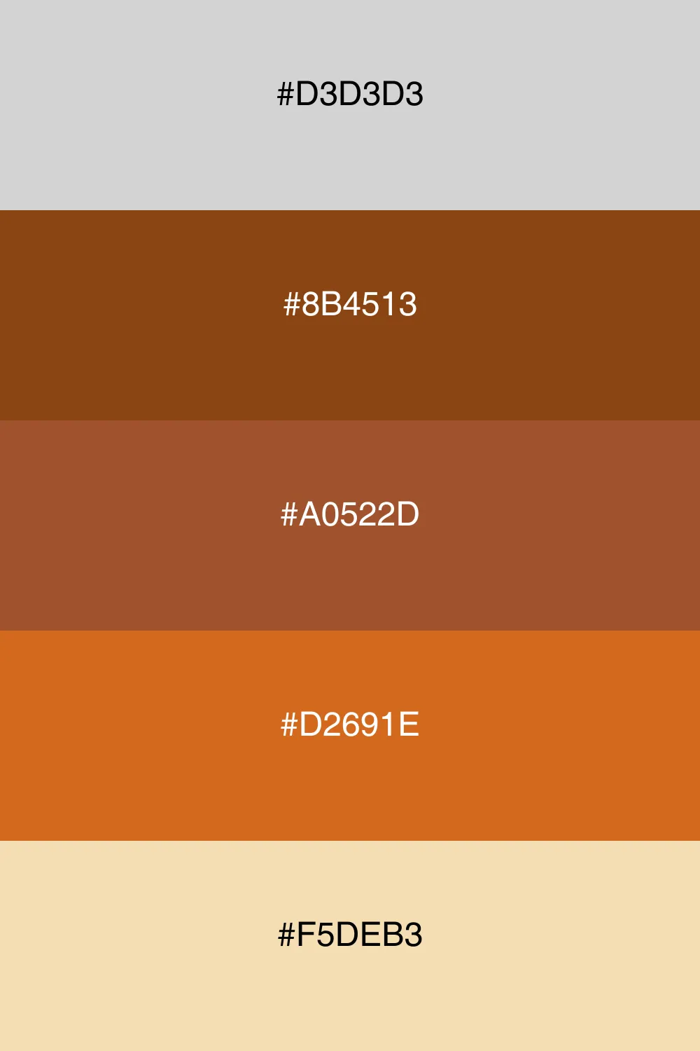 A warm earthy palette with natural tones and textures.