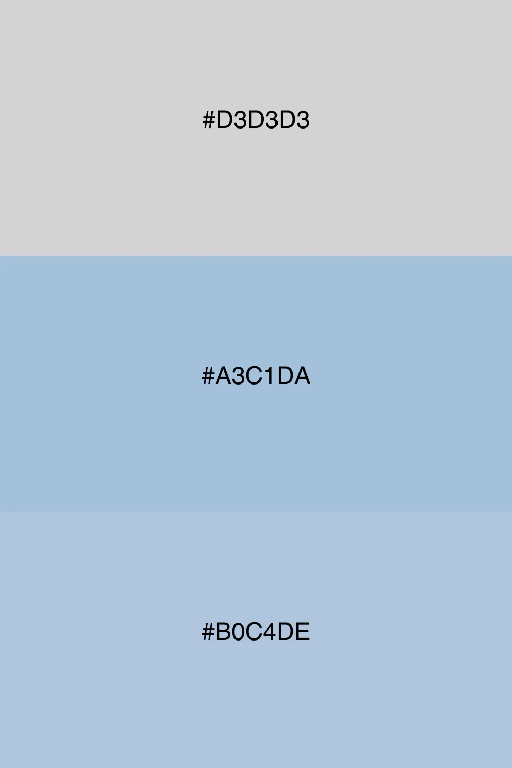 Calm and soothing color palette.