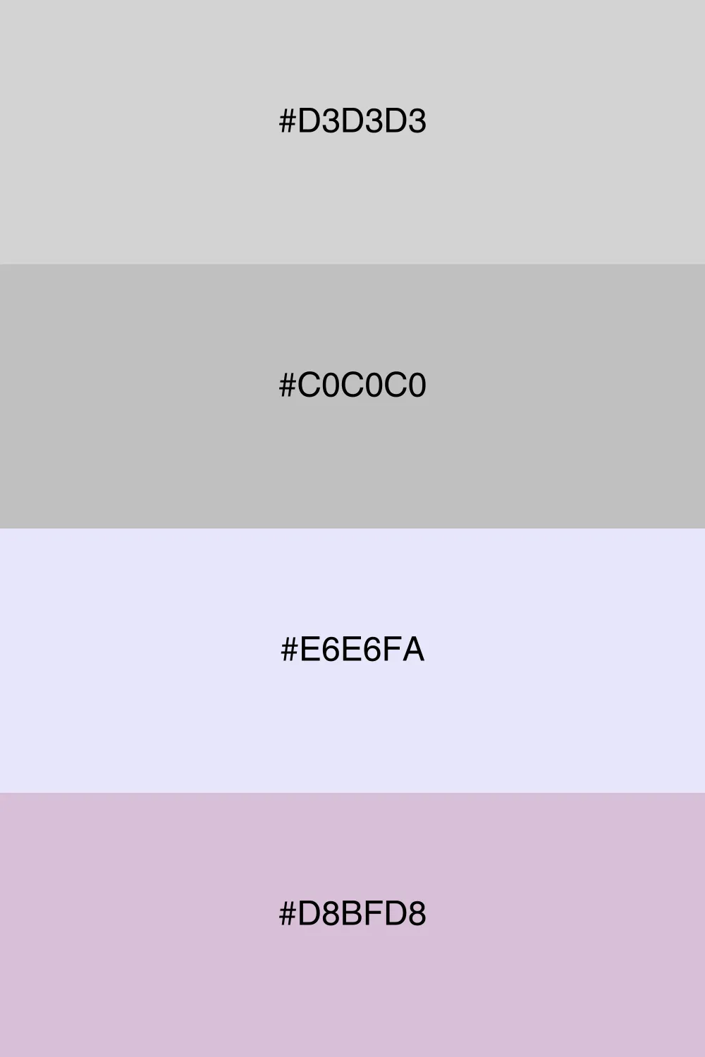 An elegant palette with muted tones and soft hues.