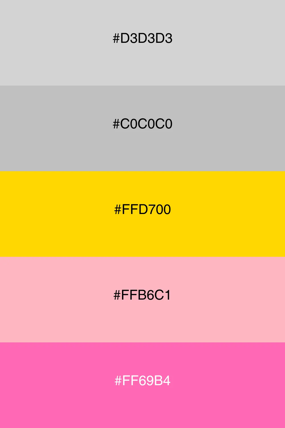 A playful vintage palette with soft pastels and gold.