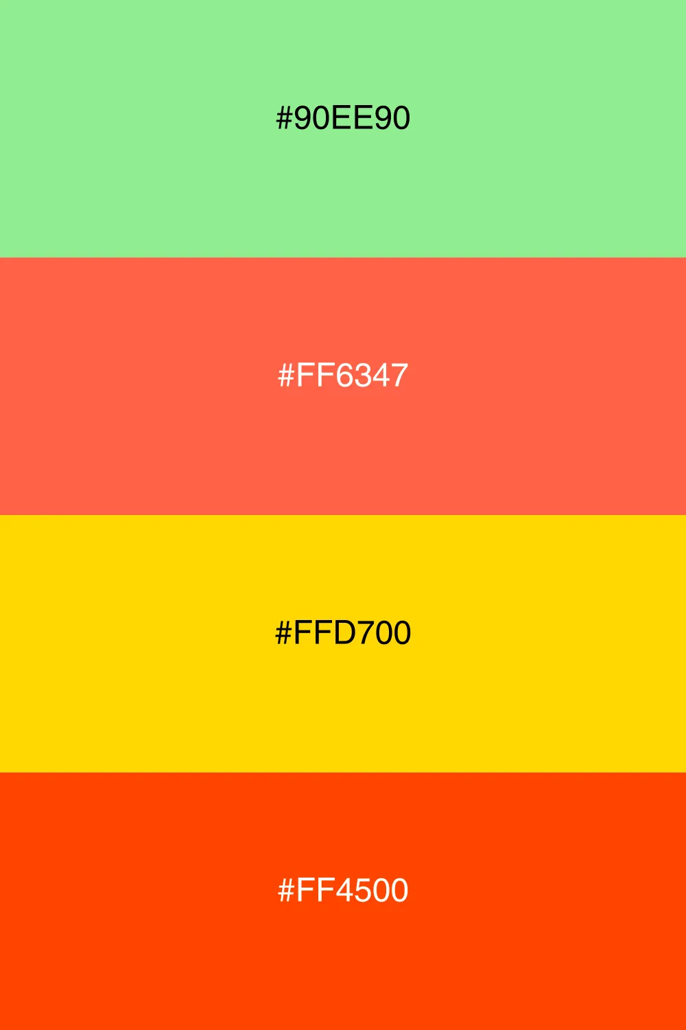 A warm and inviting palette that radiates cheerfulness.