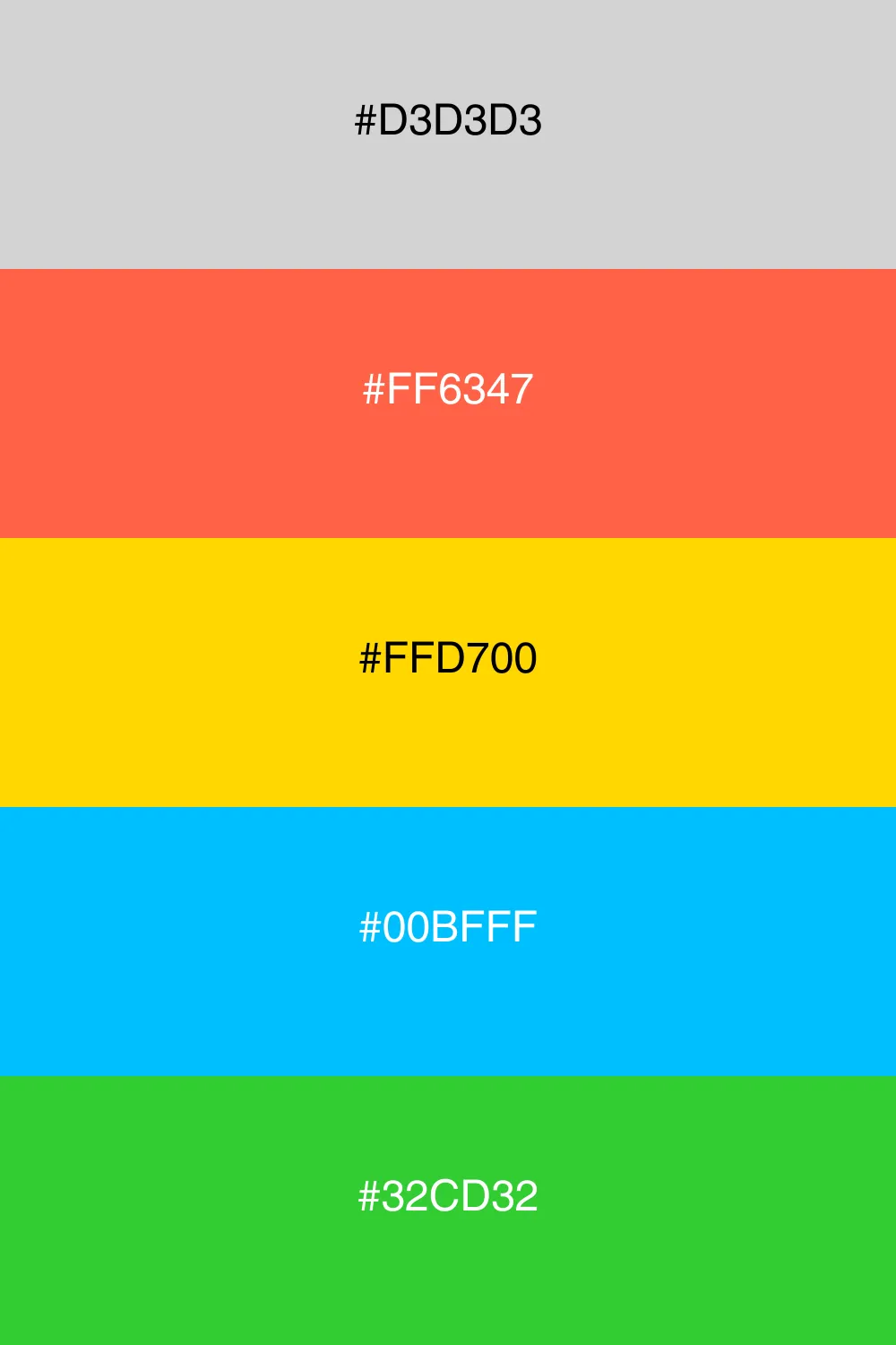 A bright and cheerful palette that feels fresh and lively.