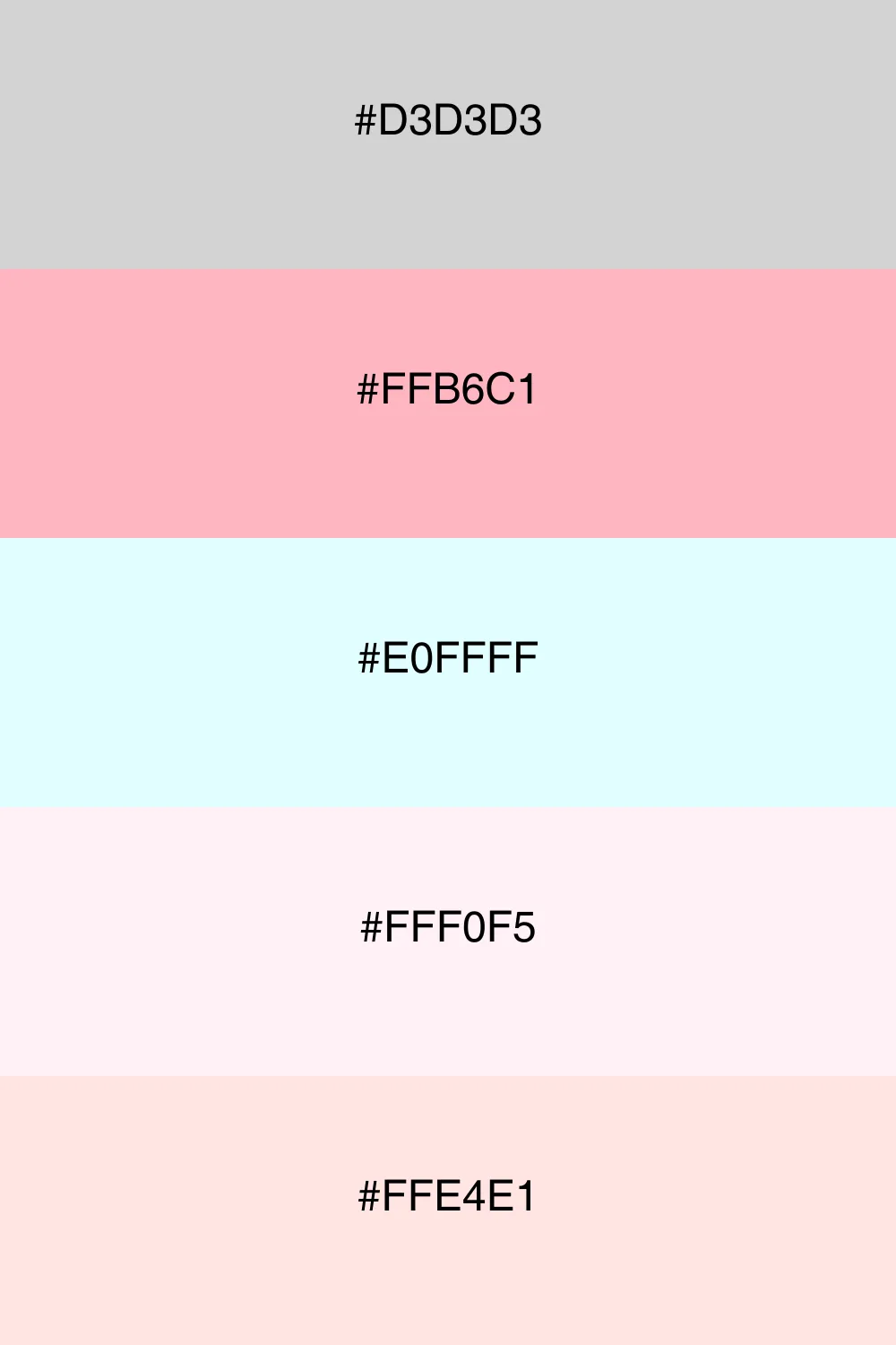 A dreamy pastel palette that feels soft and whimsical.