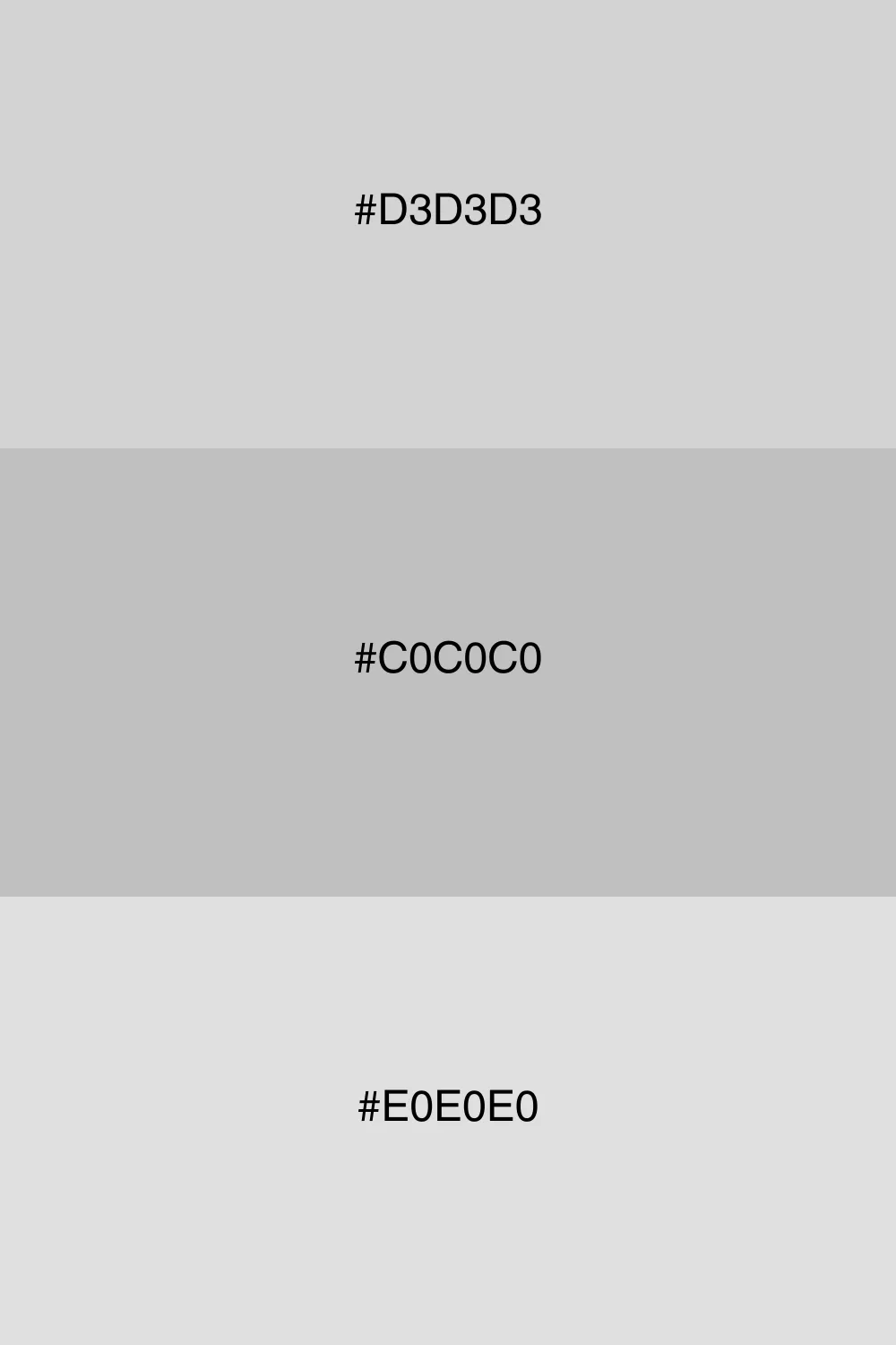 Soft and harmonious shades.