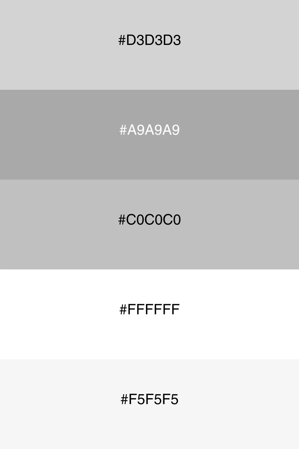 A minimalist neutral palette with elegant shades.