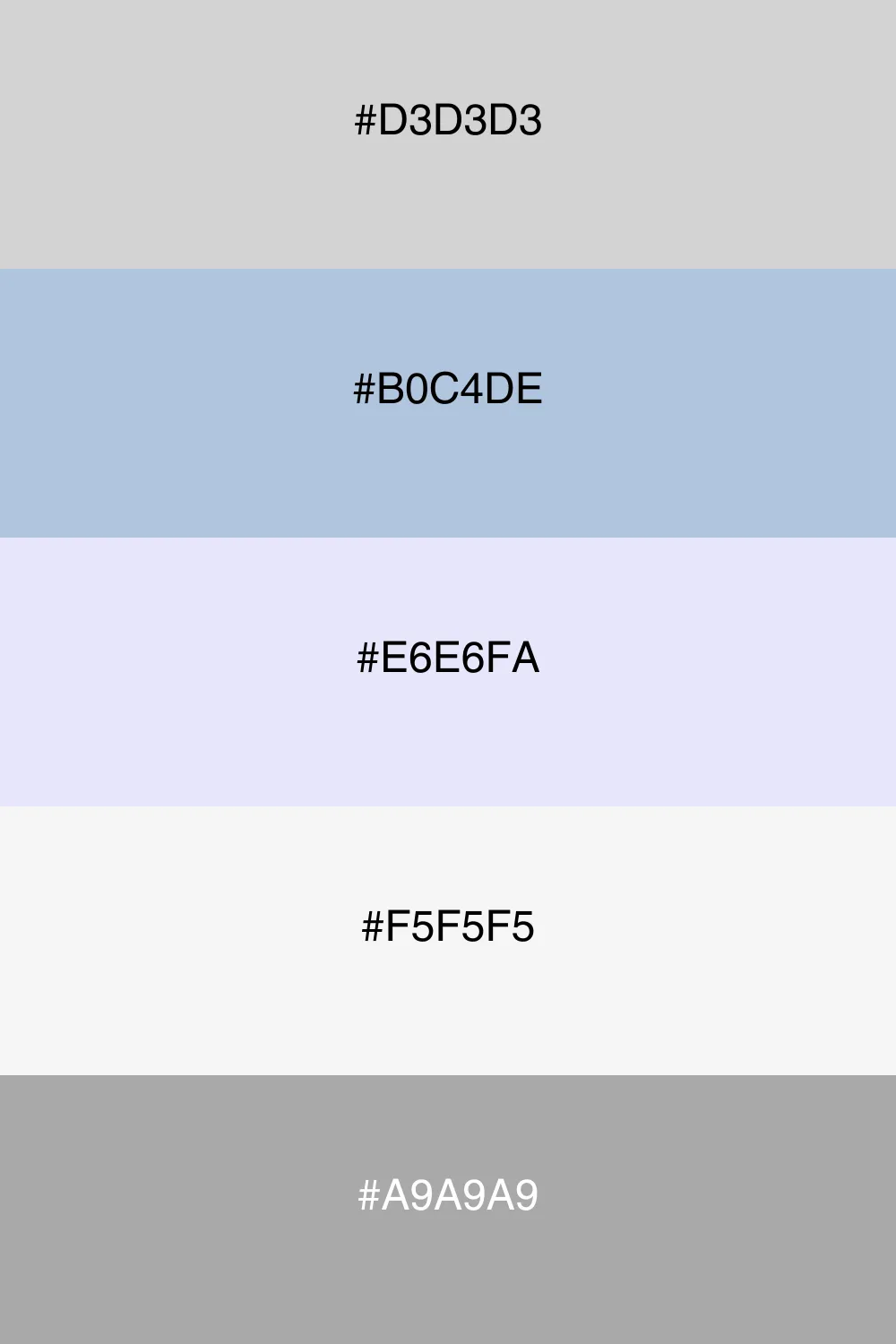 A calm and soft palette evoking tranquility and peace.