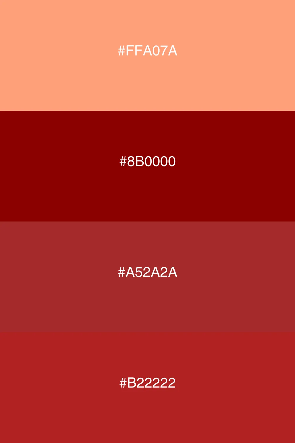 A dark palette with rich and dramatic tones.