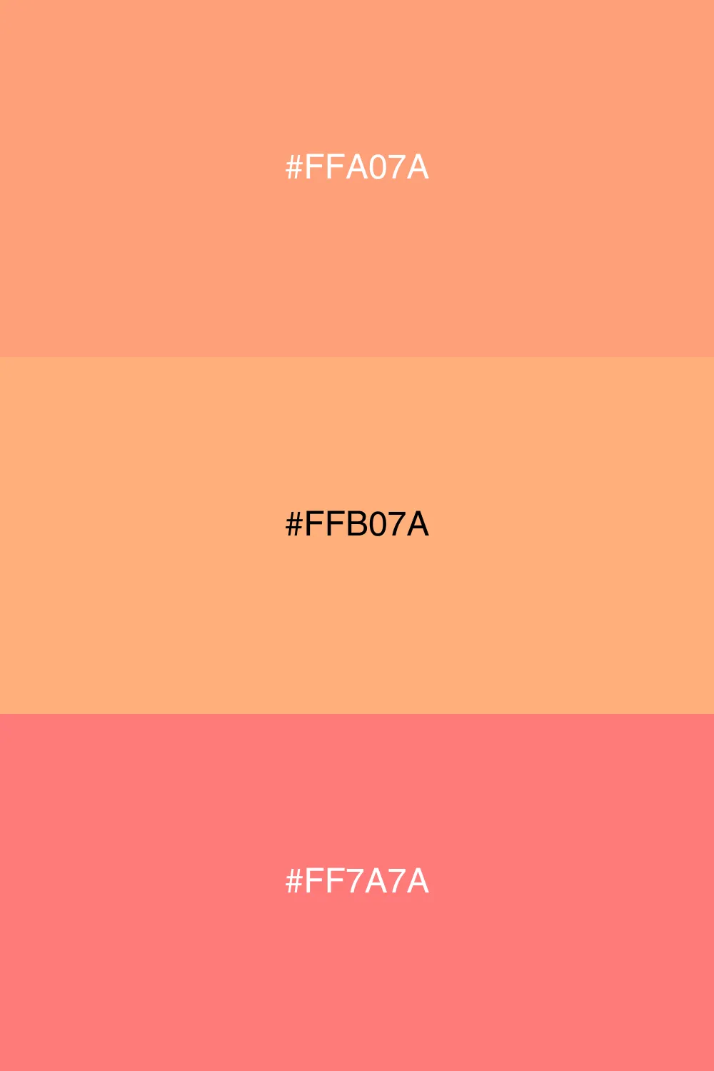 Harmonious colors for a warm palette.