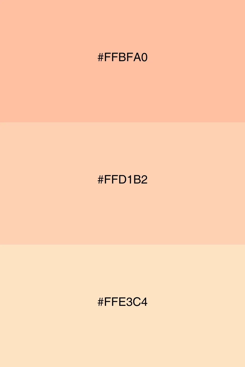 Lighter shades for a soft appearance.