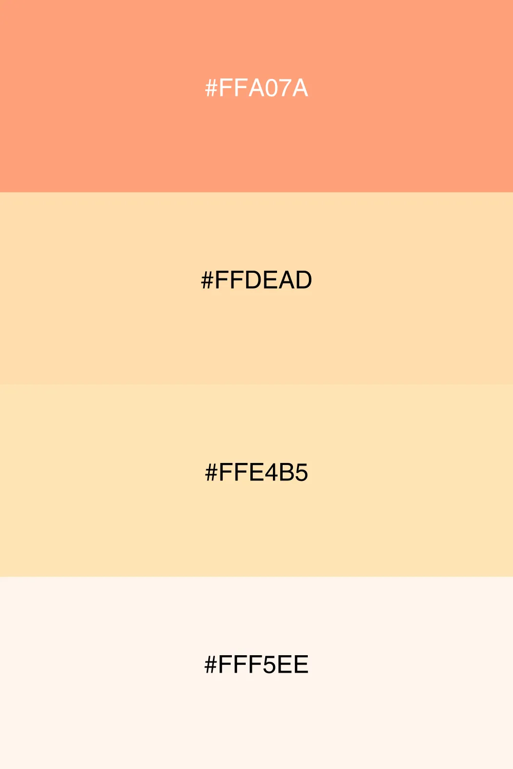A soft and dreamy palette with pastel tones.