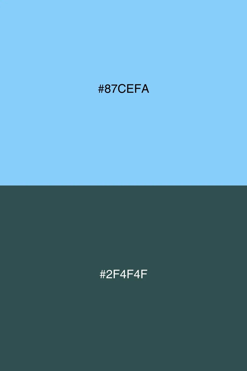 Strong contrast for modern aesthetics.