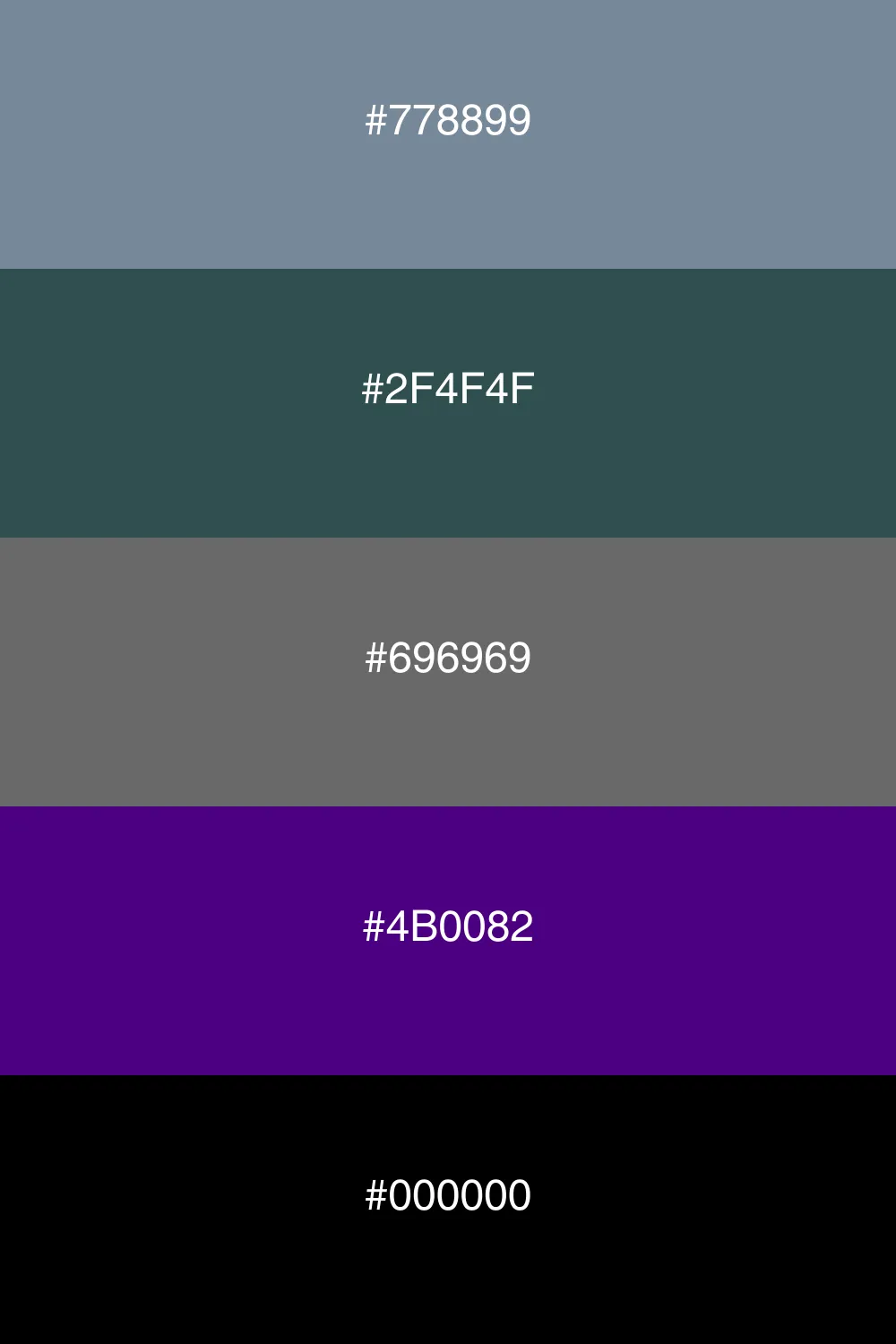 A dark palette that creates a moody and dramatic atmosphere.