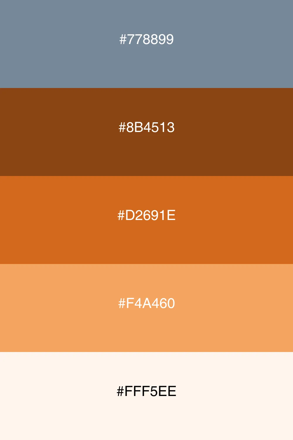 Warm earthy tones that evoke a natural feel.