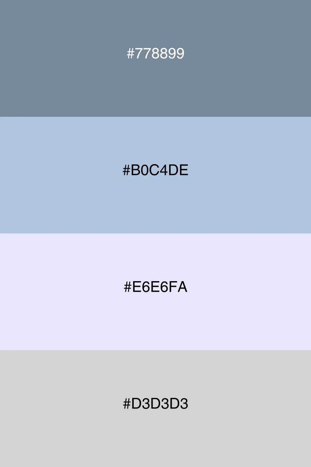 A calm palette evoking tranquility and modernity.