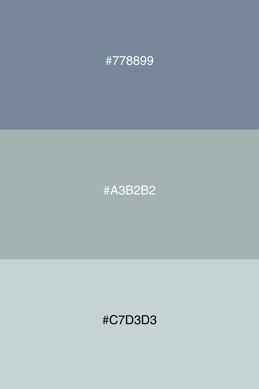 Lighter shades for a soft appearance.