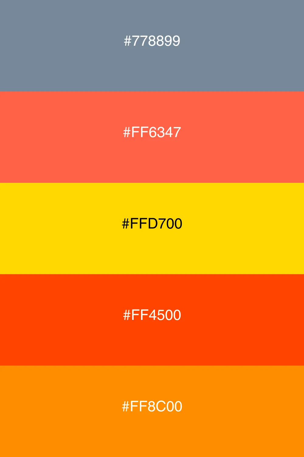 A vibrant warm palette that radiates energy and cheer.