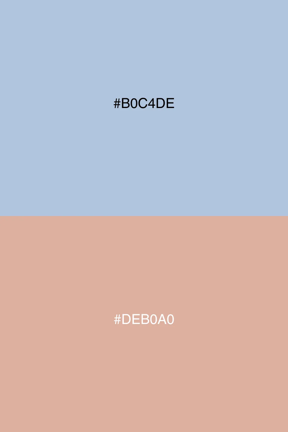 Warmth added to cool blue.
