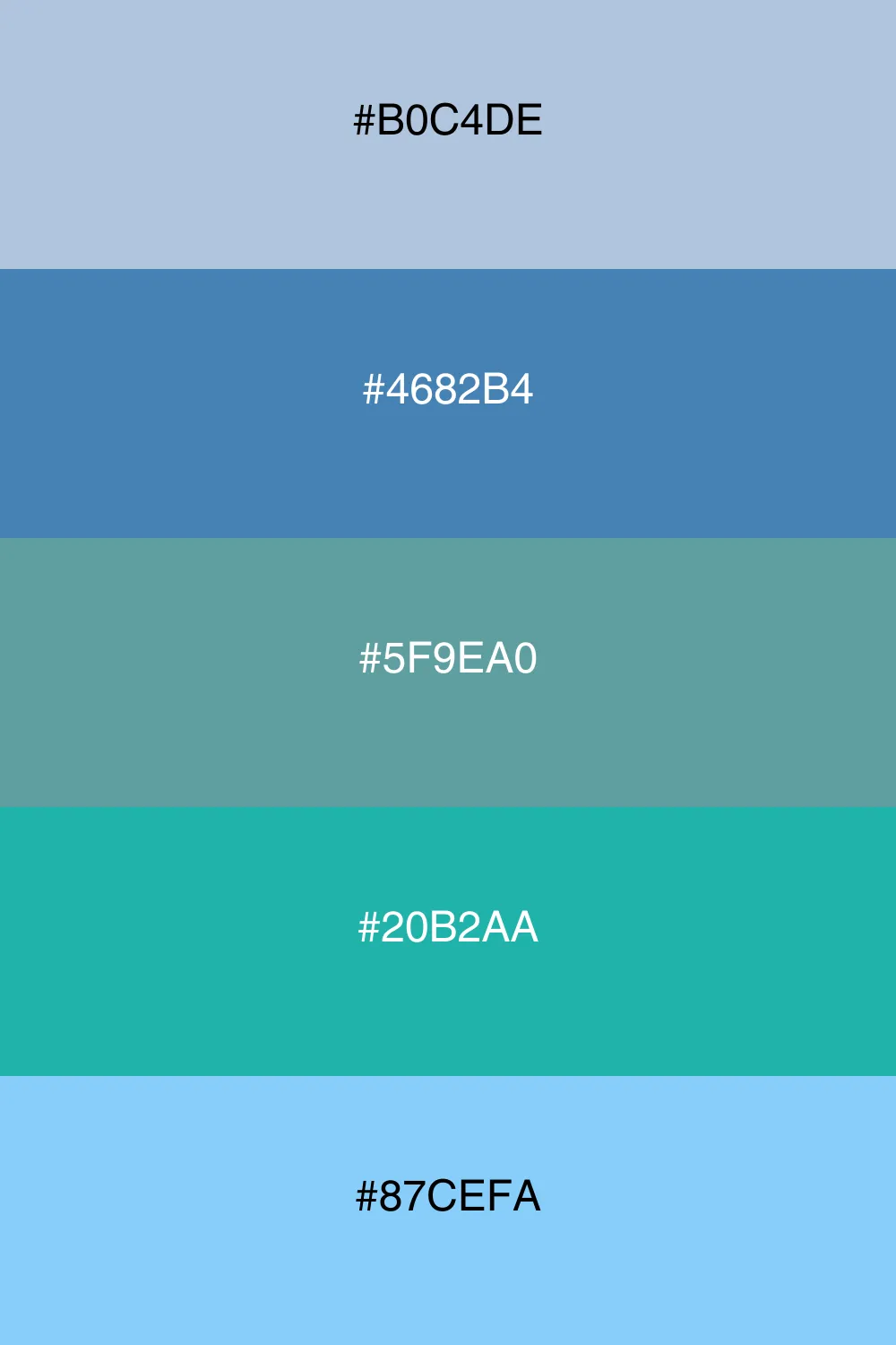Refreshing colors reminiscent of a cool ocean breeze.