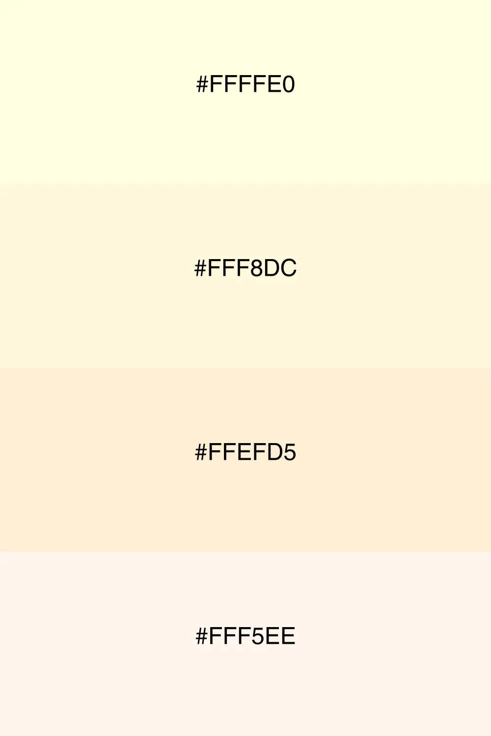 Soft hues for a gentle, harmonious palette.