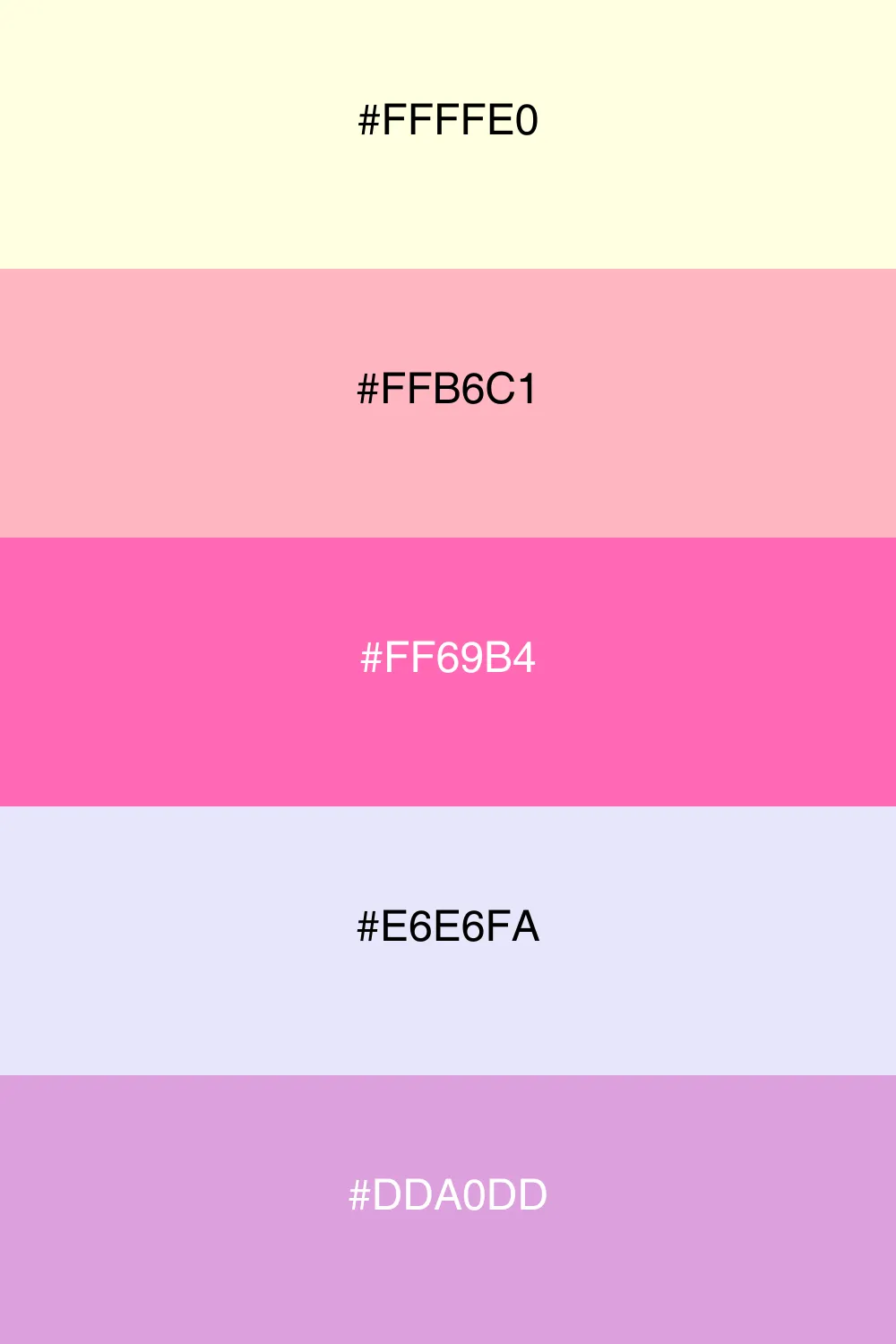 A gentle palette with soft pastel tones for a calming feel.