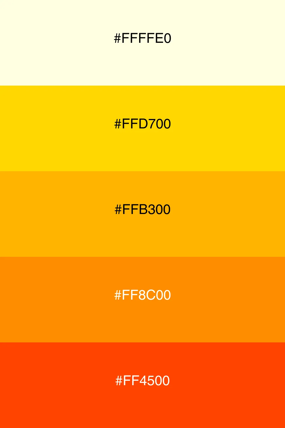 A bright and cheerful palette evoking sunny days.